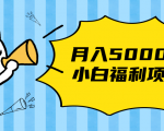 搏金汇小白福利网赚项目,长久稳定月入5000-资源云
