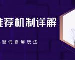 B站推荐机制详解,利用推荐系统反哺自身,视频关键词霸屏玩法(共2节视频)-资源云