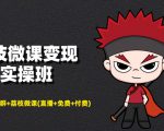 荔枝微课变现实操班:微信号+社群+荔枝微课打造自动化成交闭环系统-资源云