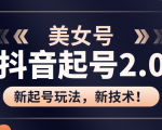 美女起号2.0玩法,用pr直接套模板,做到极速起号!(全套课程资料)-资源云