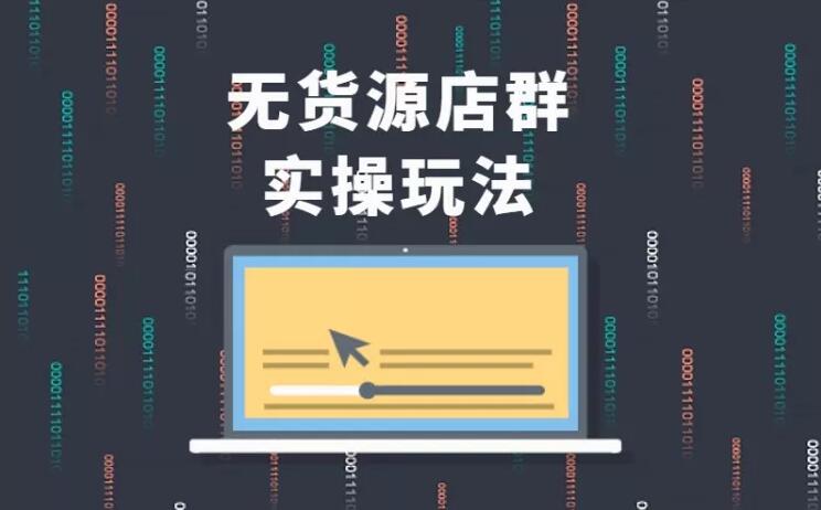 无货源店群实操玩法，蓝海选品的独特思路，店群软件操作方法（45节视频课）-资源云