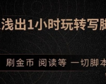引流脚本实战课:1小时深入浅出视频实操讲解,教你0基础学会写引流脚本-资源云