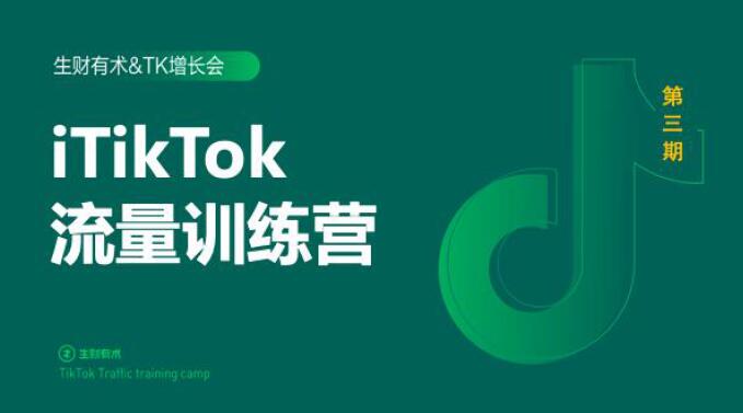 2020最新TikTok流量增长训练营（完结）附PPT-资源云