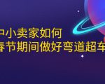 淘宝中小卖家如何利用春节期间做好弯道超车,如何做到月销售额20W+-资源云
