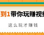 从0到1带你玩赚视频号：这么玩才赚钱，日引流500+日收入1000+核心玩法-资源云