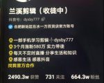 兰溪抖音混剪:一部手机学习剪辑,3个月涨粉580万-资源云