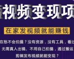 在家也能操作的短视频赚钱项目,无需真人,不用拍摄,纯搬运月入2到5万-资源云