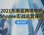 2021东南亚跨境电商Shopee实战运营课程,0基础、0经验、0投资的副业项目-资源云