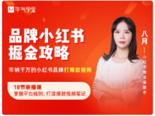 品牌小红书掘金攻略，年销千万的小红书品牌打爆款指南-资源云
