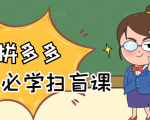 拼多多商家开店入门必学,0基础新手小白扫盲课(58节视频课程)-资源云