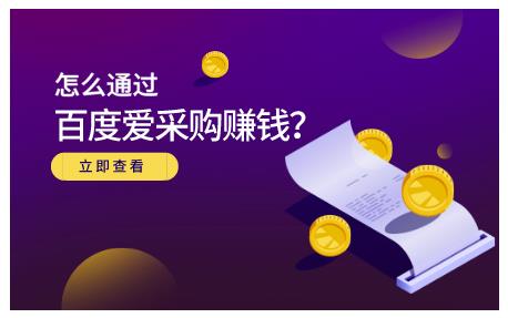 大王·怎么通过百度爱采购赚钱，已经通过百度爱采购完成200多万的销量-资源云