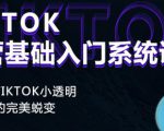 Tiktok实操进阶课程,体验从tiktok小透明到大佬的完美蜕变-资源云