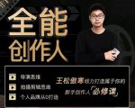 王松傲寒·全能创作人思维课,帮你打造创作人IP,全面提升导演思维-资源云
