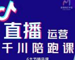 美尊-抖音直播运营千川系统课:直播运营规划、起号、主播培养、千川投放等-资源云