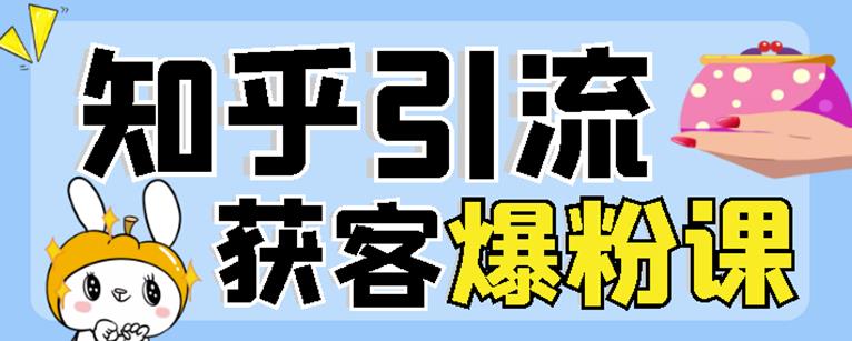 2022船长知乎引流+无脑爆粉技术：每一篇都是爆款，不吹牛，引流效果杠杠的-资源云