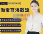 2022淘宝蓝海截流攻略,淘宝蓝海截流选品上货实操讲解-资源云