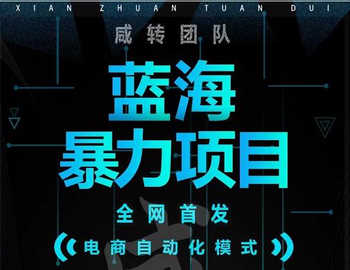 引流哥蓝海暴力躺赚项目：无需发圈无需引流无需售后，每单赚50-500（教程+线报群)-资源云