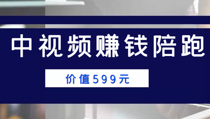 中视频赚钱陪跑，卖中视频账户赚钱收益陪跑项目（价值599元）-资源云