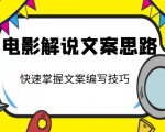 电影解说文案思路课，让你快速掌握文案编写的技巧（3节视频课程）-资源云