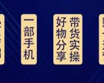 好物分享高阶实操课：0基础一部手机做好好物分享带货（24节课）-资源云