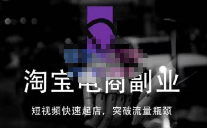蓝Sir派·淘宝短视频快速起店，替代传统搜索方式，学会做一个不一样的淘宝店-资源云
