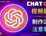 正确使用Chat GPT制作有价值的中文视频脚本，并在YouTube获利-资源云