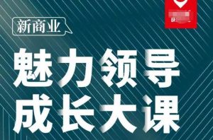 张琦·新商业魅力领导成长大课2023新版，高效管理必修课（30节）-资源云