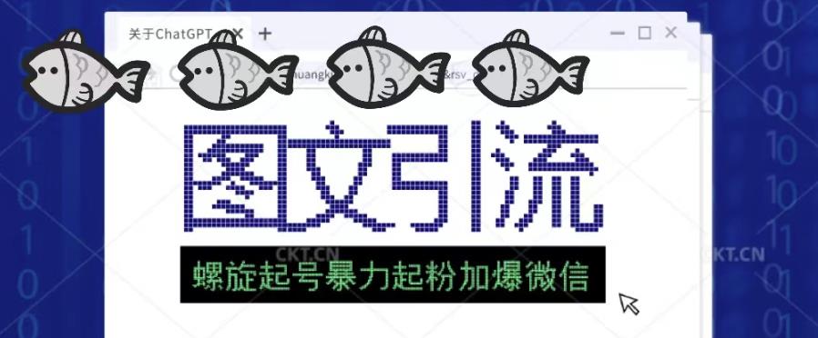 2023年价值1980的图文引流创业粉螺旋起好技术暴力起粉加爆微信-资源云