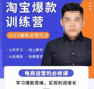 爱上黄昏·淘宝爆款训练营,2023最新运营打法,学习爆款思维,实现利润增长-资源云