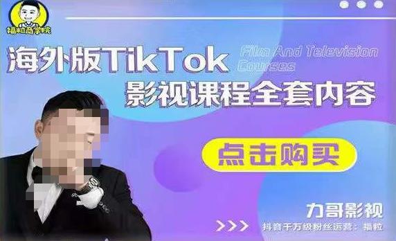 海外TikTok影视课程全套，从搭建渠道，到如何正确使用账号，到未来的变现渠道等-资源云