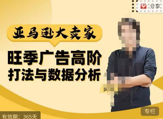 阿甘·亚马逊大卖家广告高阶打法与数据分析，走出传统广告误区；揭秘大卖惯用打法；数据驱动广告决策-资源云