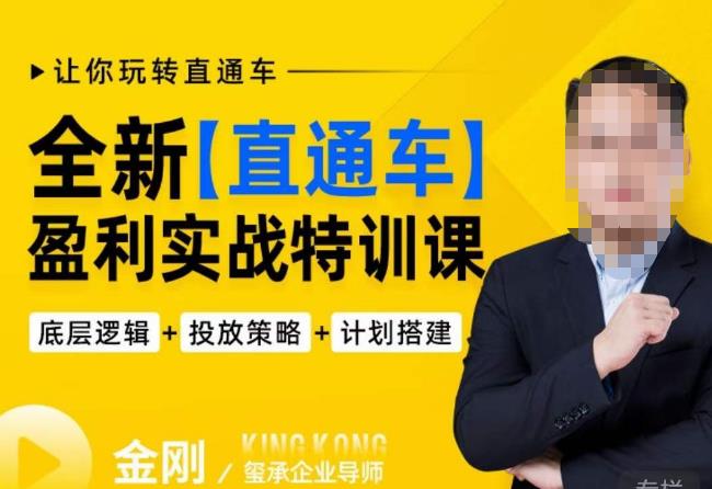 玺承·全新直通车盈利实战特训课，从​底层逻辑详细拆解，从底层，策略到搭建，让你玩转直通车-资源云