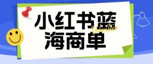 价值2980的小红书商单项目暴力起号玩法，一单收益200-300（可批量放大）-资源云