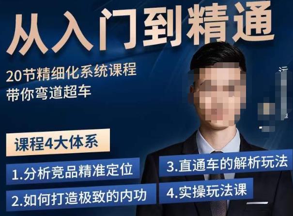 龙一·从入门到精通拼多多运营系列课，0-100的运营实操技巧，精细化系列课程带你弯道超车-资源云