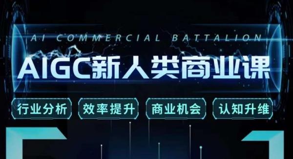 张诗童·AIGC新人类商业课，​行业分析/效率提升/商业机会/认知升维-资源云
