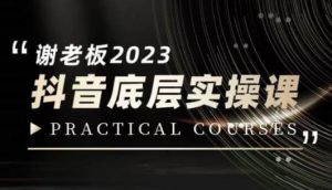 蟹老板·2023抖音底层实操课，打造短视频的底层认知-资源云