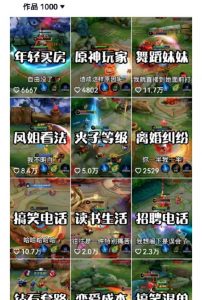 副业拆解:抖音王者荣耀游戏变现副业项目,视频版一条龙实操玩法分享给你-资源云