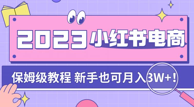 阿本小红书电商陪跑营4.0，带大家从0到1把小红书做起来-资源云