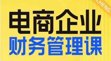 电商企业财务管理线上课，为电商企业规划财税-资源云
