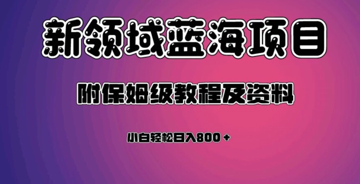 虚拟资源蓝海领域新项目，轻松日入800＋，附保姆级教程及资料-资源云