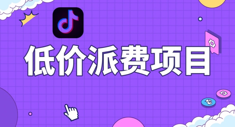 抖音低价派单项目，0门槛，日入1000+很轻松，小白可操作【揭秘】-资源云