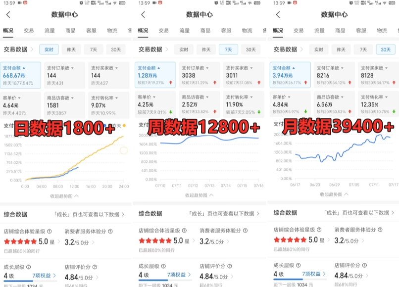 拼多多虚拟电商训练营月入30000+你也行，暴利稳定长久，副业首选-资源云