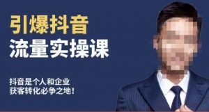 博商南小尧·引爆抖音流量实操课,手把手教你从0-1打造爆款抖音账号-资源云