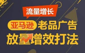 流量增长 亚马逊老品广告放量增效打法,短期内广告销量翻倍-资源云