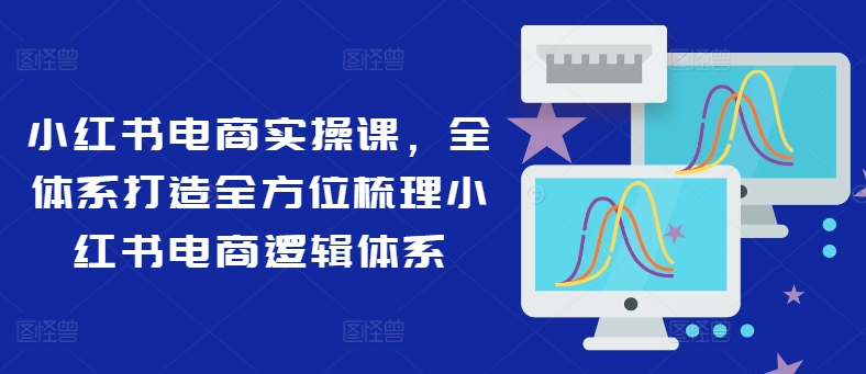 小红书电商实操课，全体系打造全方位梳理小红书电商逻辑体系-资源云