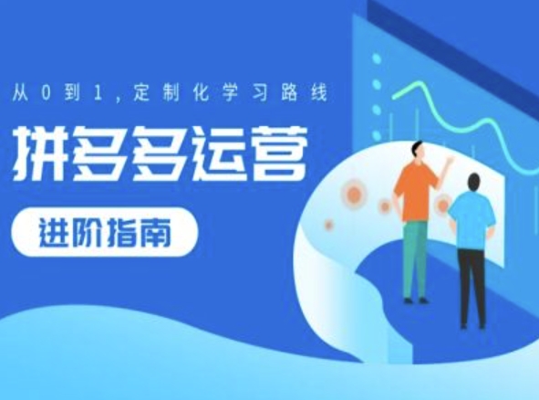 拼多多运营进阶指南，从0到1定制化学习路线-资源云