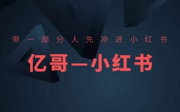 ​​带一部分人先冲进小红书，小红书开店、选品、爆款裂变-资源云