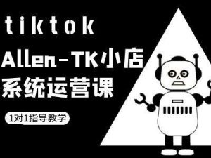 TK小店系统运营课-tiktok跨境电商教程-资源云