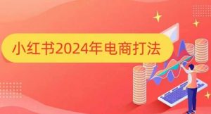 小红书2024年电商打法,手把手教你如何打爆小红书店铺-资源云