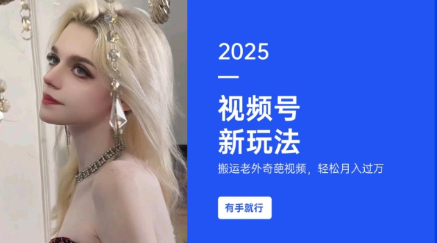 搬运老外奇葩视频，撸视频号分成计划收益，每天只需一小时，新手小白轻松月入过W-资源云